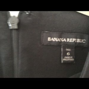 Banana Republic Black Fitted Dress